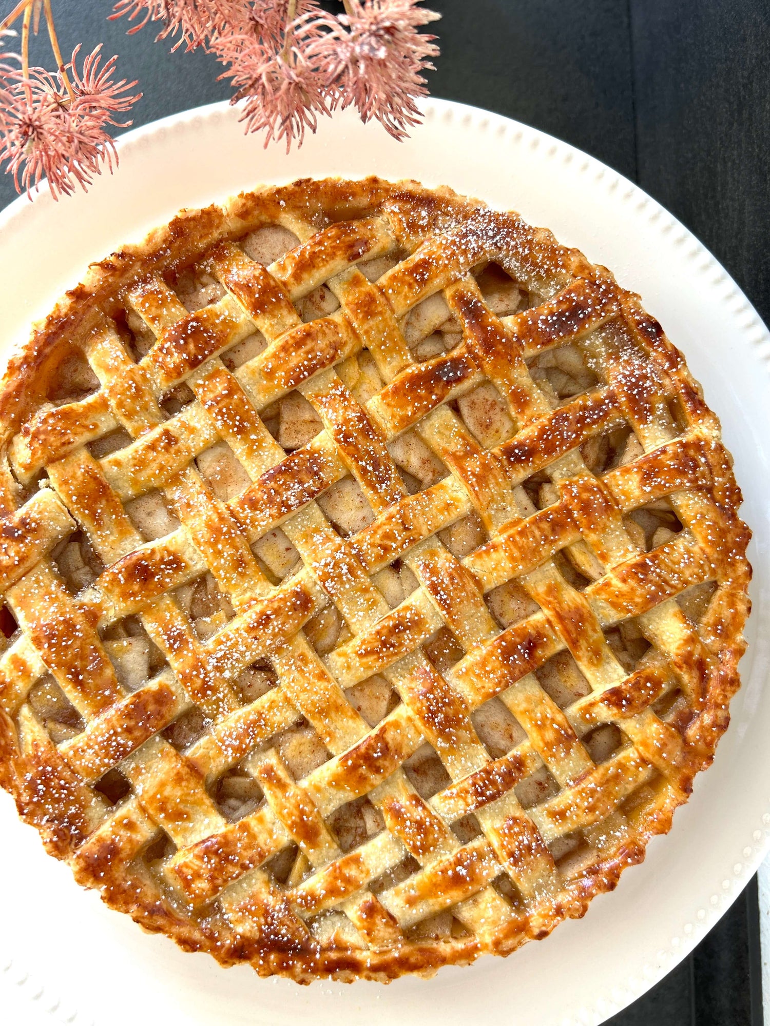 Apple Pie on a Plate